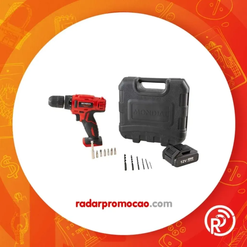 Radar Promoção - Furadeira e Parafusadeira Mondial