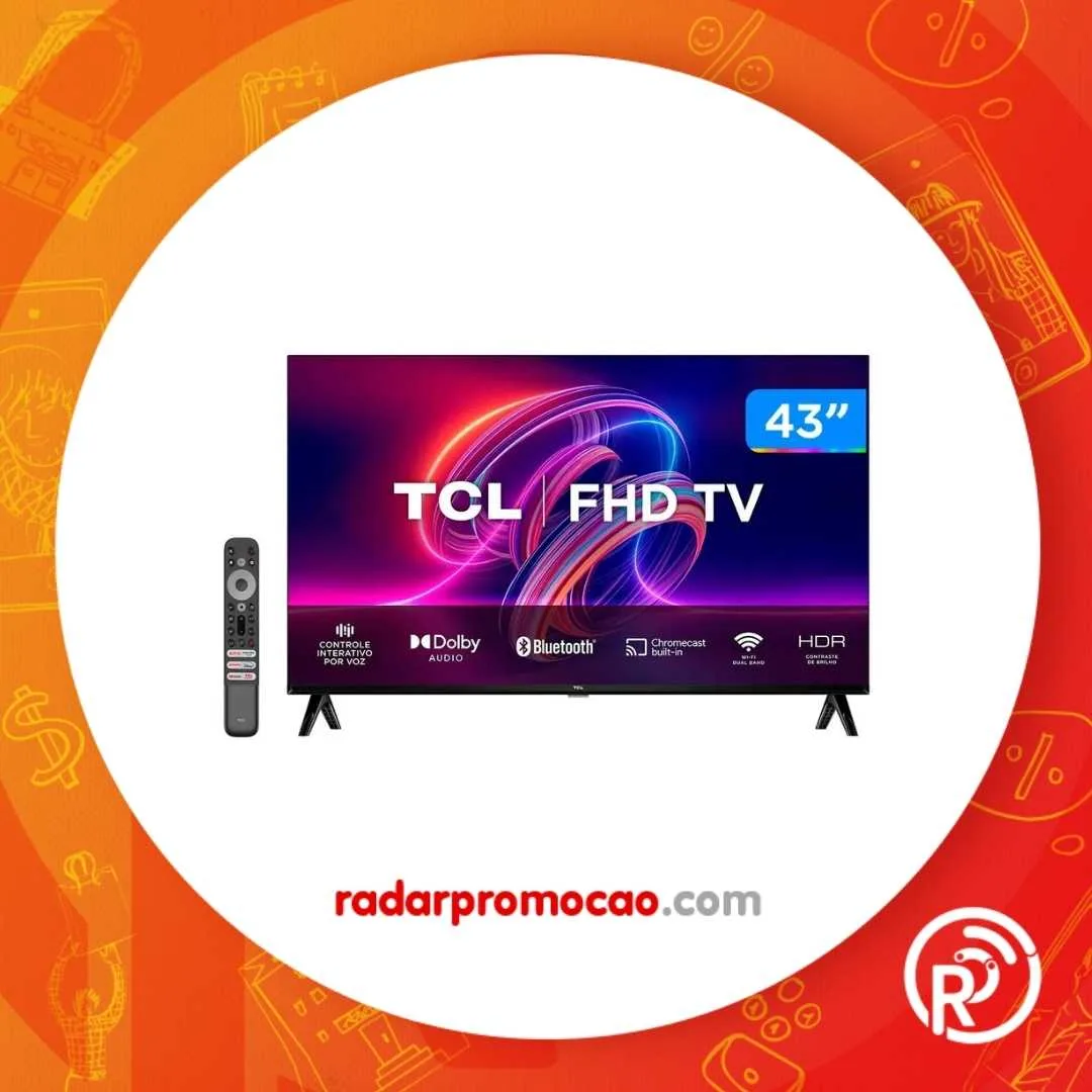 Radar Promoção - Smart TV 43 Full HD LED