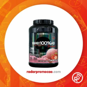 Radar Promoção - WHEY 100% HD GOURMET MORANGO 900G