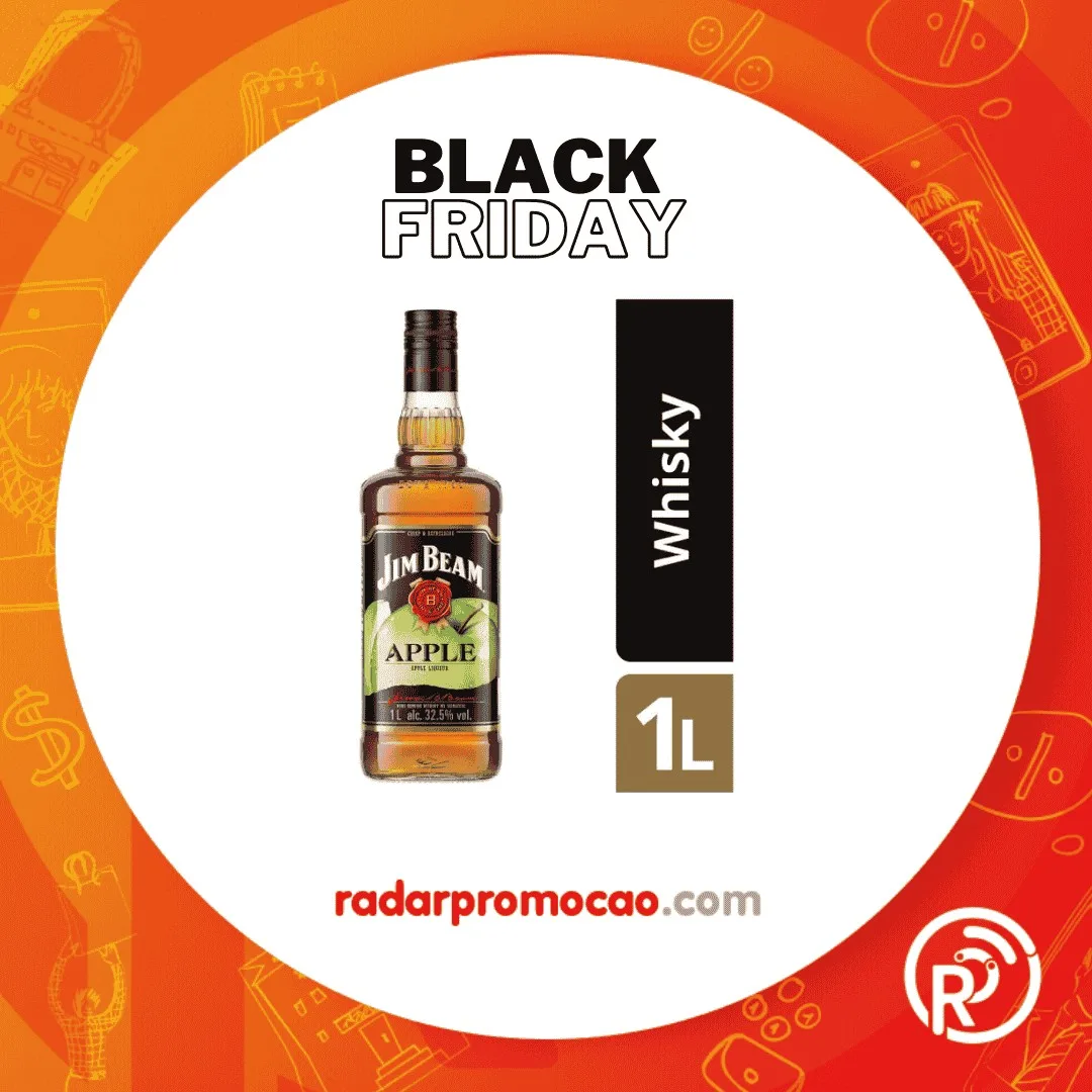 Radar Promoção - Whisky Jim Beam Apple 4 Anos Bourbon