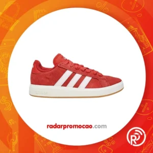 Tênis Adidas Grand Court Base Suede Feminino